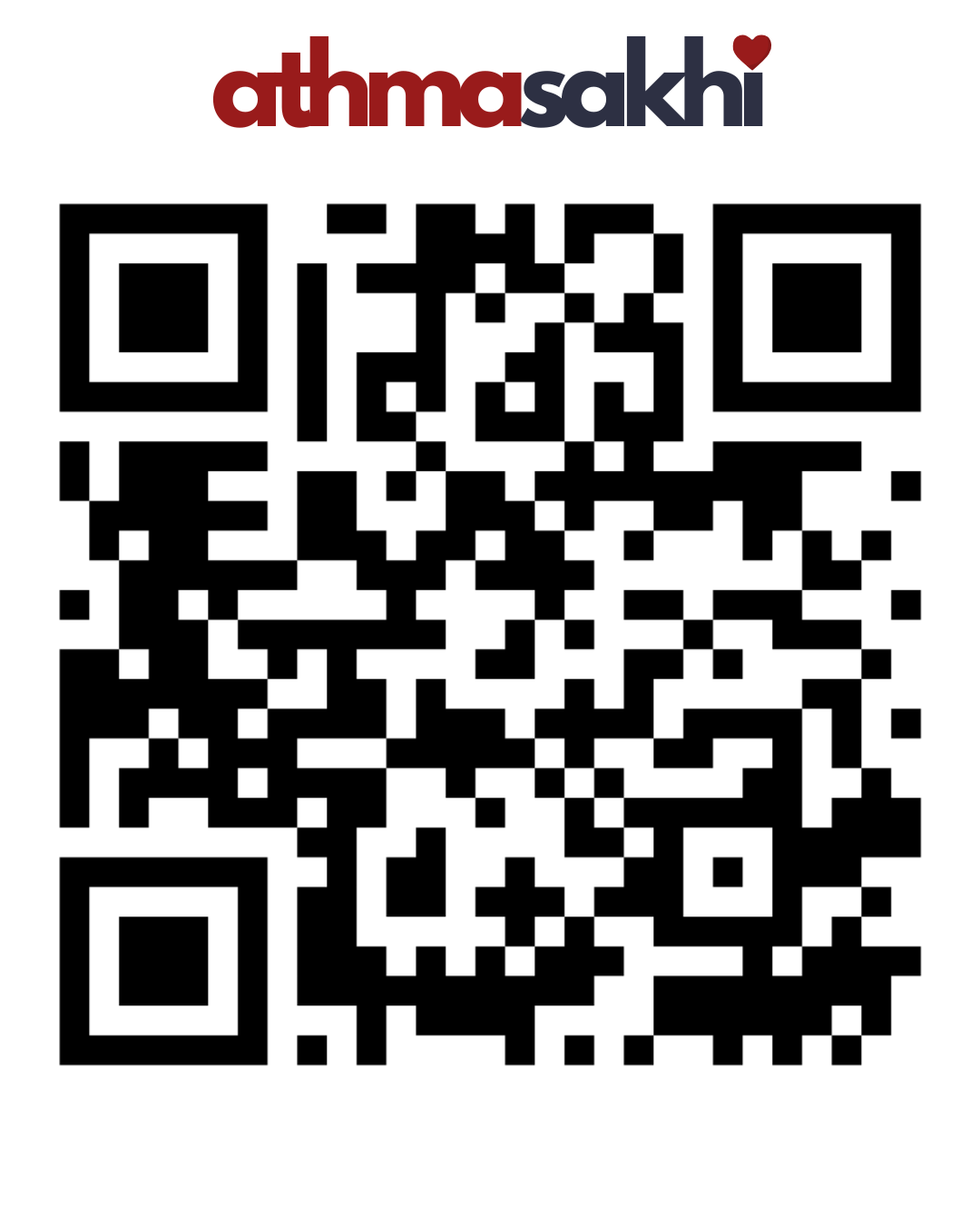 Scan QR code to download Athmasakhi